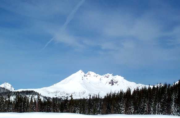 Broken top from Bachelor